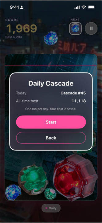 cascade screenshot 3